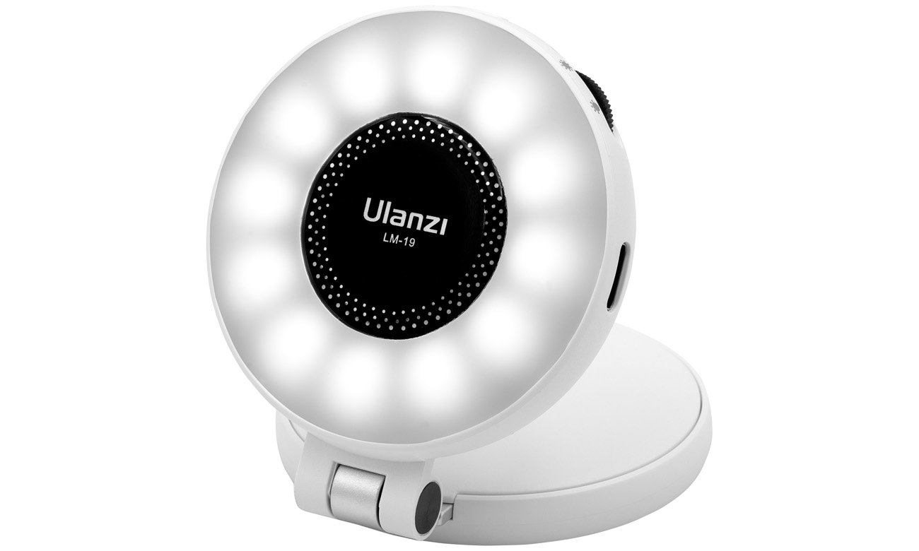 Lampa LED Ulanzi LM19 Magsafe - WB (2500 K - 8500 K), biała