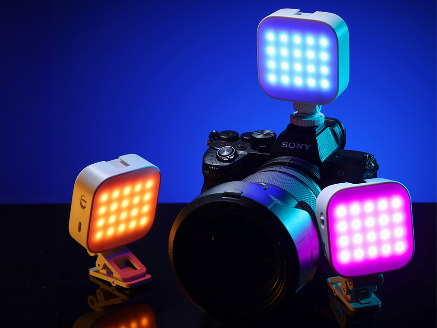 Lampa LED Ulanzi U60 - RGB, WB (2500 K - 9000 K), biała