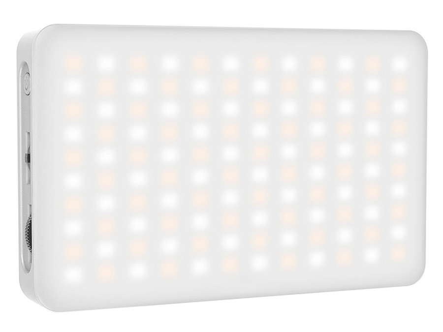 Lampa LED Ulanzi VL120 - RGB, WB (2500 K - 9000 K), biała