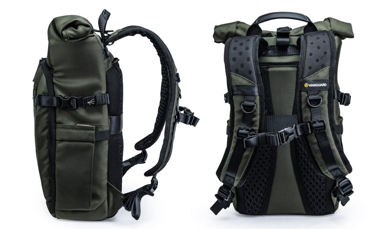 Rucksack für Kamera Vanguard VEO SELECT 43RB ROLL-TOP Grün