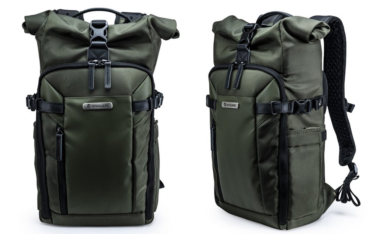 Rucksack für Kamera Vanguard VEO SELECT 43RB ROLL-TOP Grün