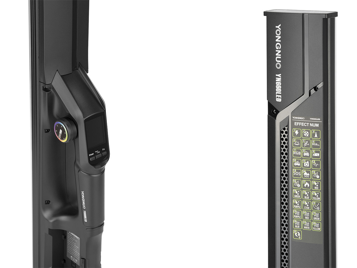 Lampa LED Yongnuo YN660LED - RGB, WB (2000 K - 9900 K)