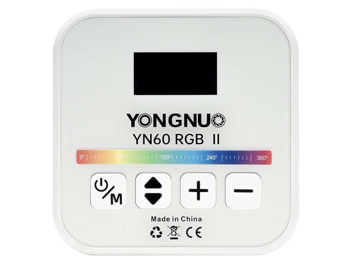 Lampa LED Yongnuo YN60 RGB II - WB (2500 K - 9900 K), biała