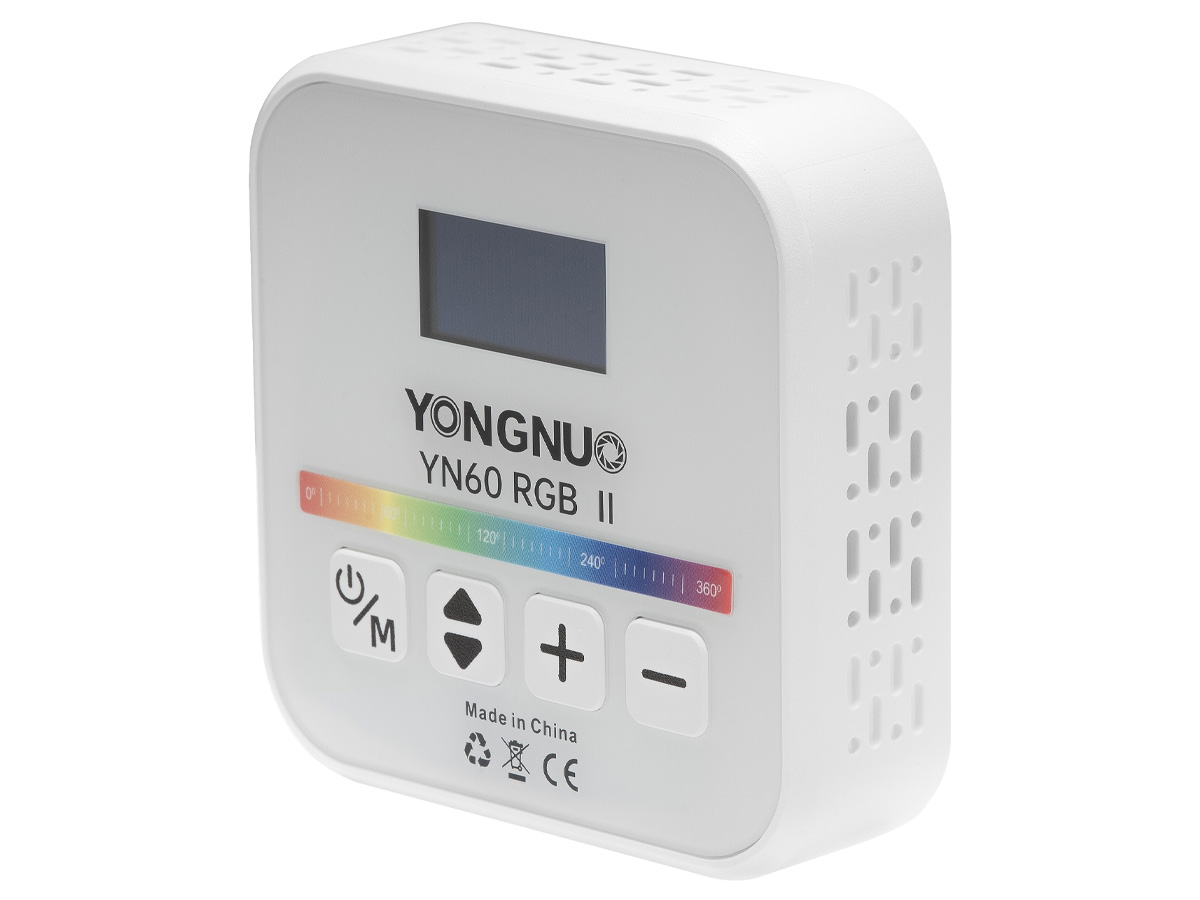 Lampa LED Yongnuo YN60 RGB II - WB (2500 K - 9900 K), biała