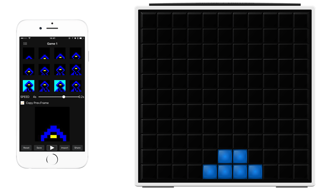Twórz animację z głośnikiem TimeBox Divoom