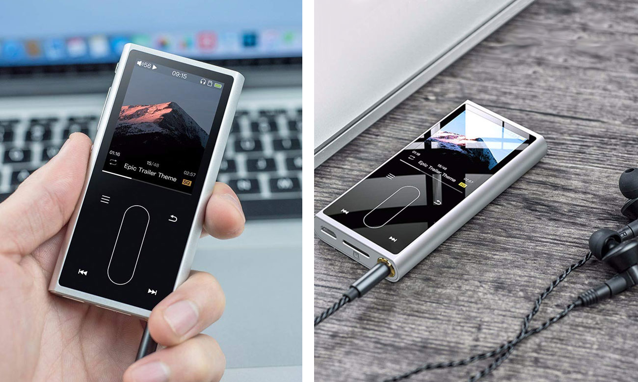 Odtwarzacz przenośny Hi-Res Audio FiiO M3K srebrny