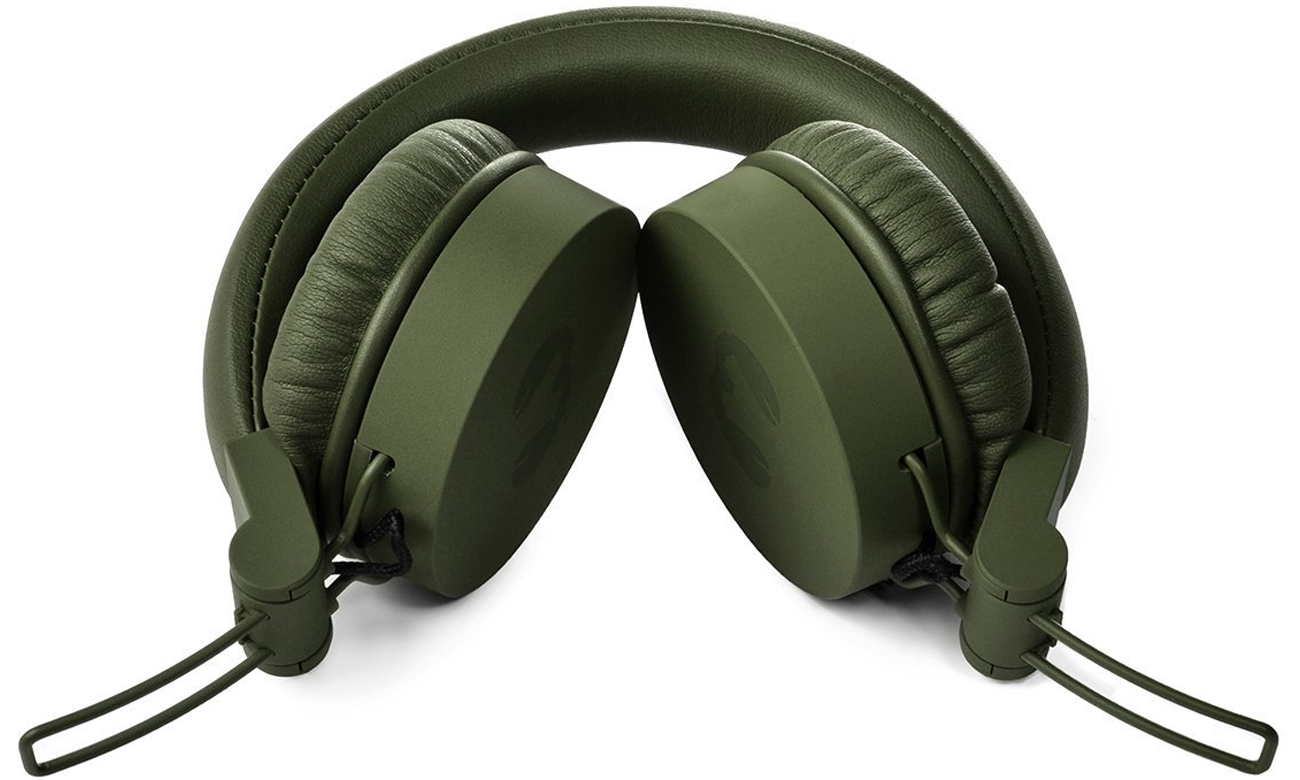 Wygodne słuchawki nauszne Fresh n Rebel Caps Army zielone