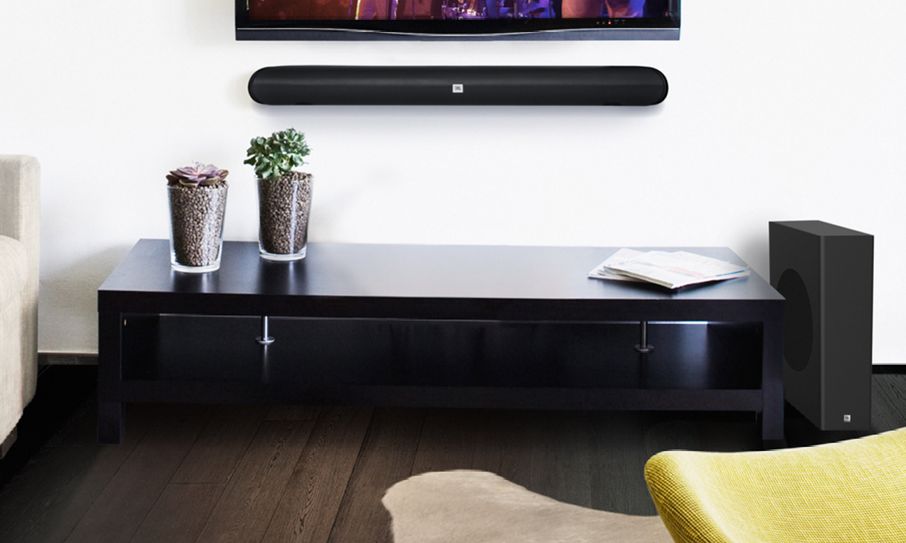Soundbar JBL SB 150 z korektorem graficznym