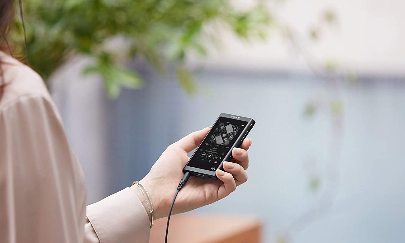 Obsługiwane formaty przez odtwarzacz Sony Walkman NW-A55