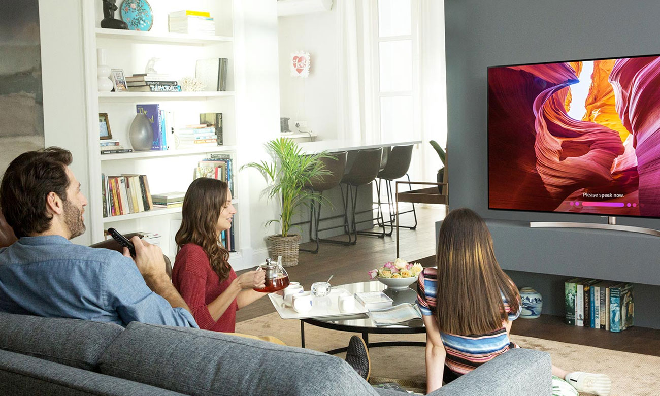 AI w telewizorze LG 55SK9500