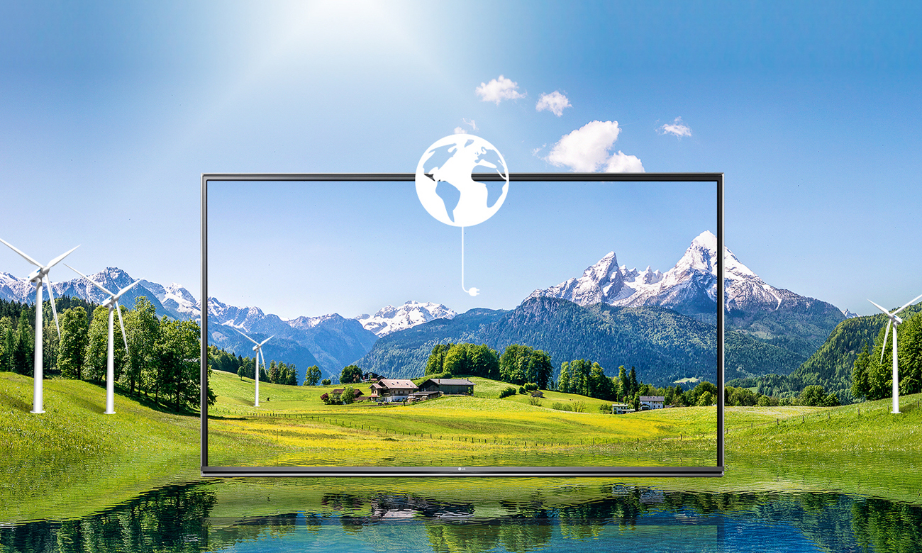 Wysoka kasa energetyczna A++ telewizora LG 43LH570V