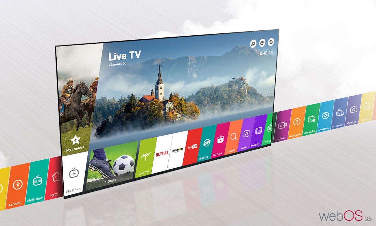 Telewizor LG 49LJ594V z systemem webOS 3.5
