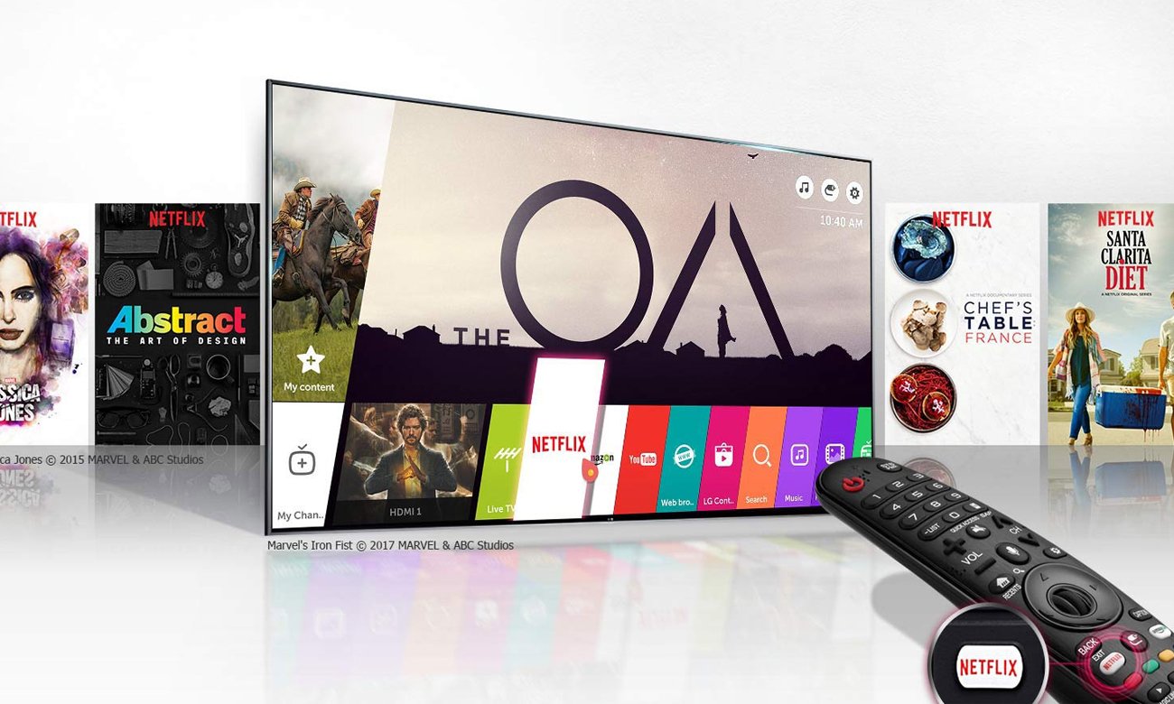 Netflix 4K HDR z telewizorem LG 49UJ6517