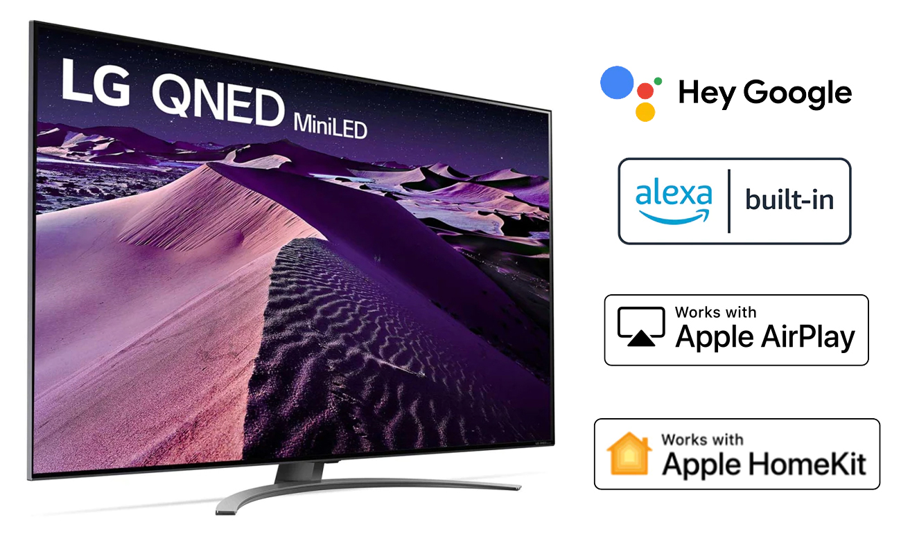 Sztuczna inteligencja w telewizorze LG 55QNED873QB AI