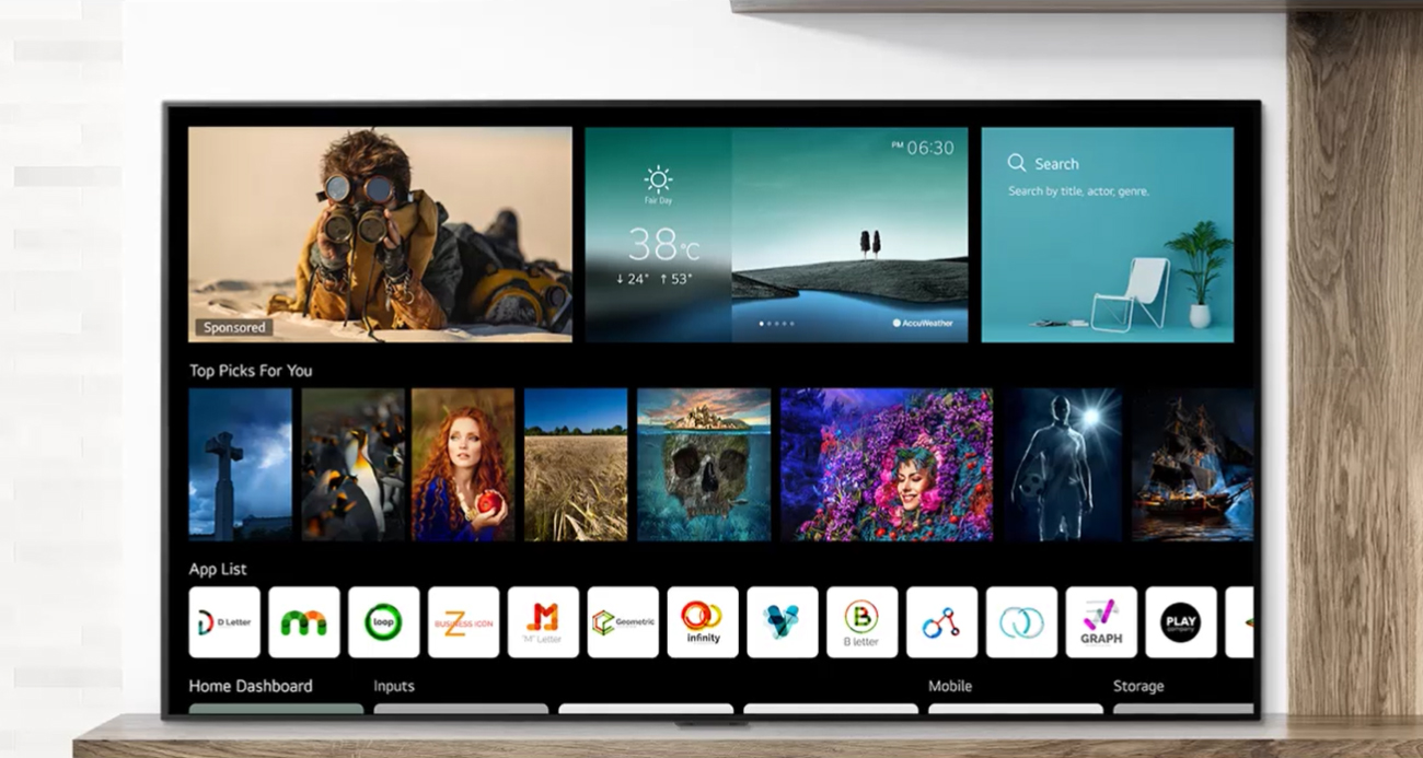Sztuczna inteligencja w telewizorze LG 65NANO853PA AI