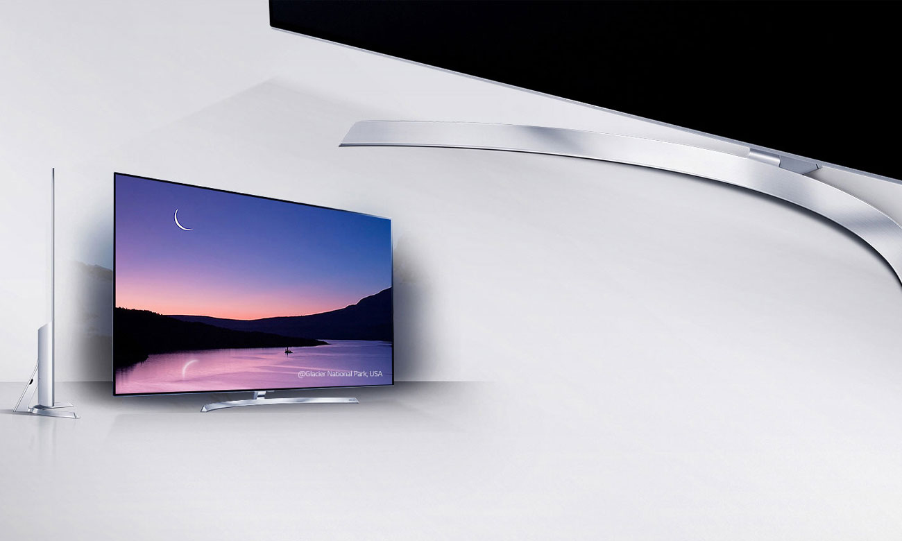 Niesamowita linia smukłego telewizora 4K LG 65SJ850V