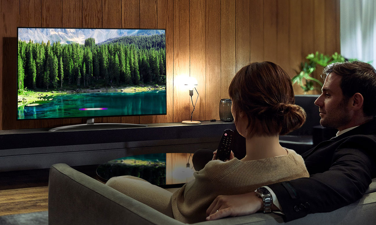 Sztuczna inteligencja w telewizorze LG 65SM8600 AI