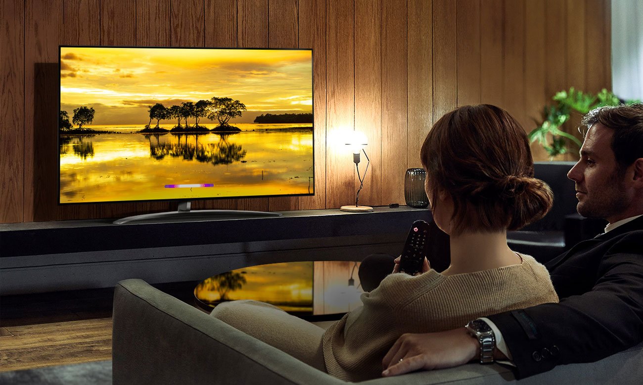 Sztuczna inteligencja w telewizorze LG 65SM9010 AI