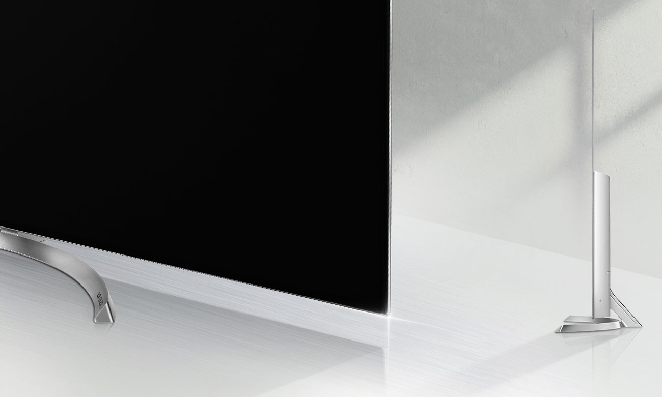 Niesamowita linia smukłego telewizora 4K LG OLED55B7V