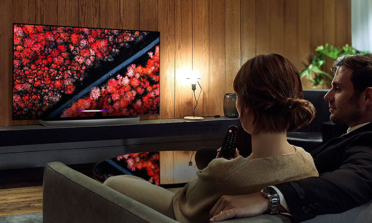 Smart TV LG 4K OLED 65'' OLED65C9PLA ze Sztuczną Inteligencją