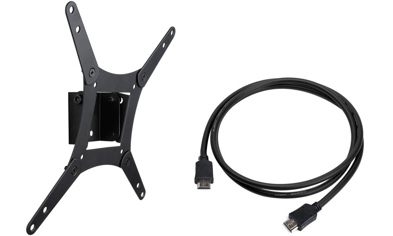 Kabel SHIRU HDMI-HDMI 1,5m CH-101 i uchwyt do telewizora ART AR-58