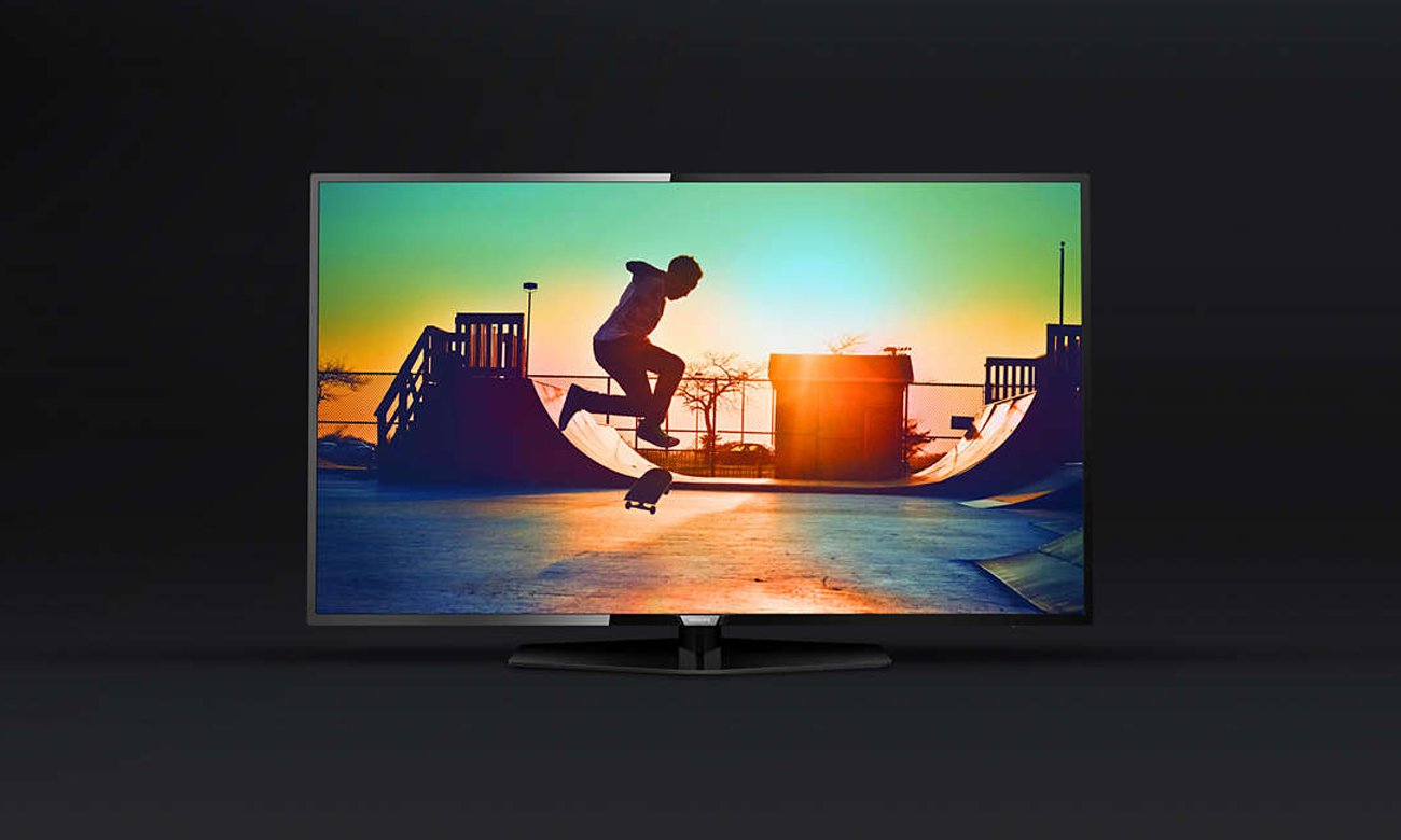Elegancka konstrukcja telewizora Philips 50PUS6162
