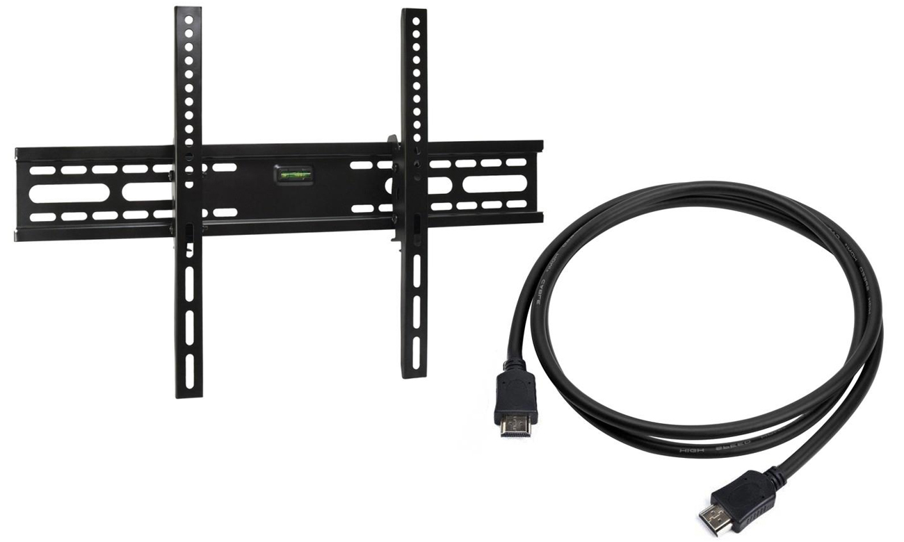 Uchwyt RTV i kabel HDMI w zestawie