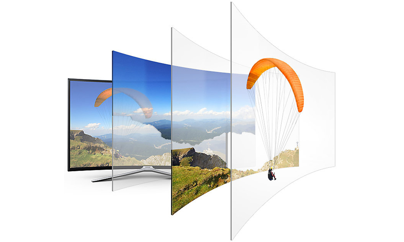 Funkcja Contrast Enhancer w tv Samsung UE55M6302
