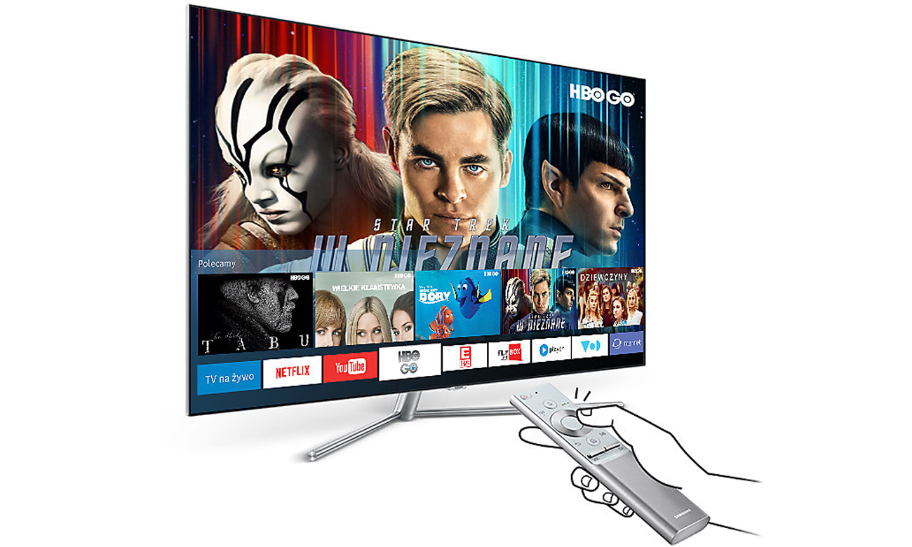 Aplikacja Samsung Smart Hub w TV Samsung UE49M6302