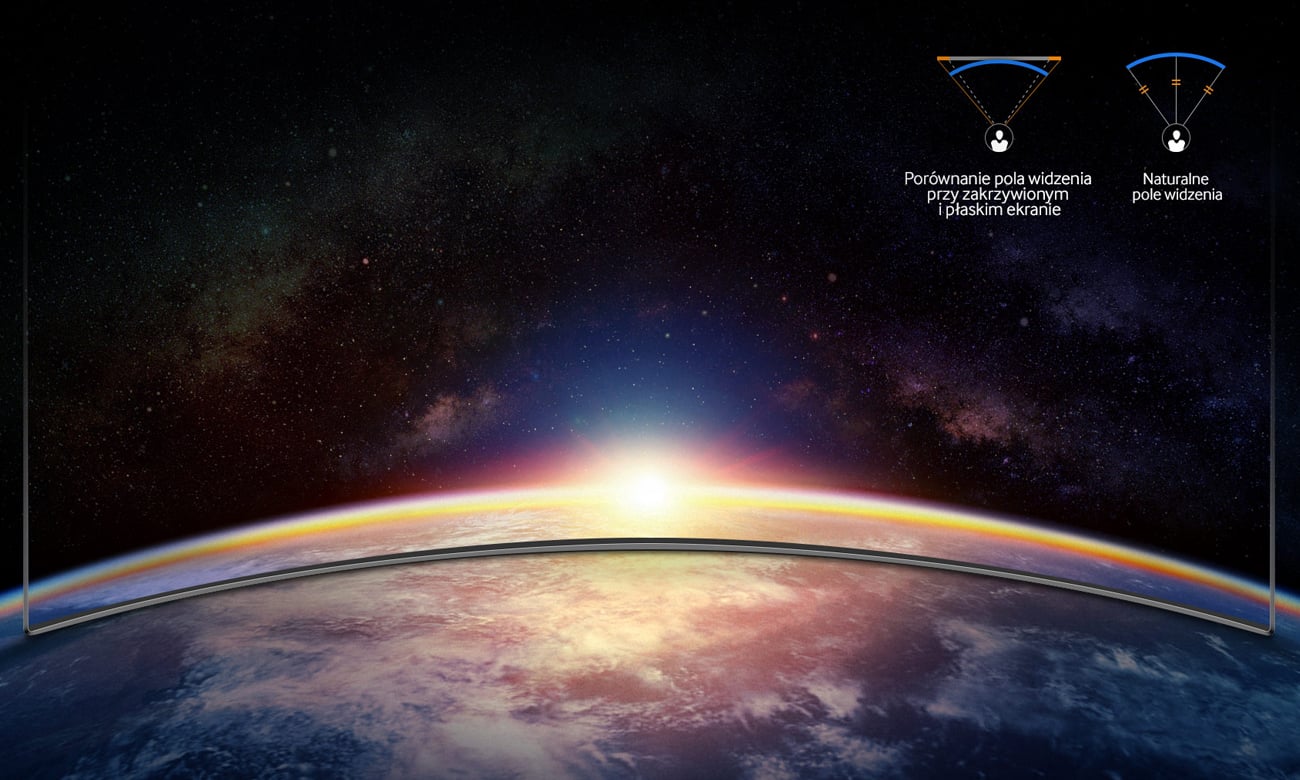 Telewizor Samsung UE65KU6100 Curved 65 cali