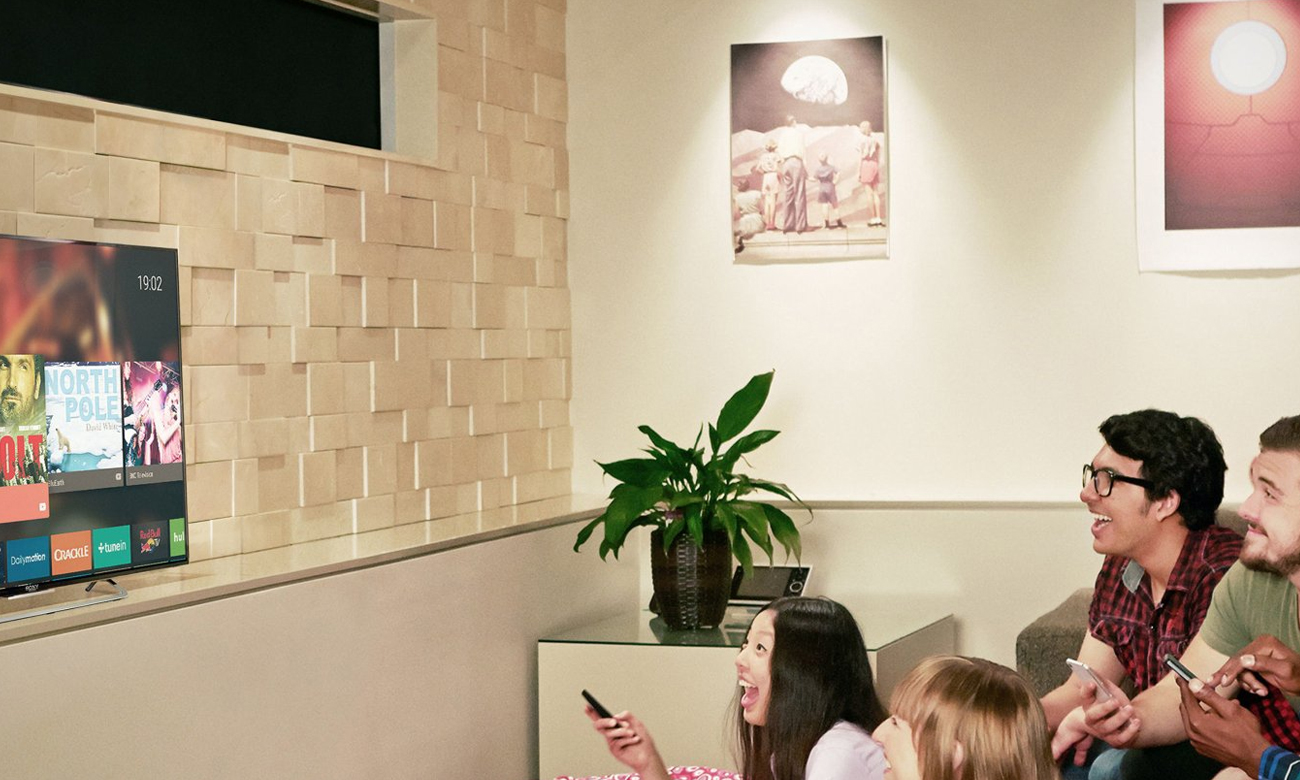 Aplikacje w telewizorze Sony KD-43XD8005