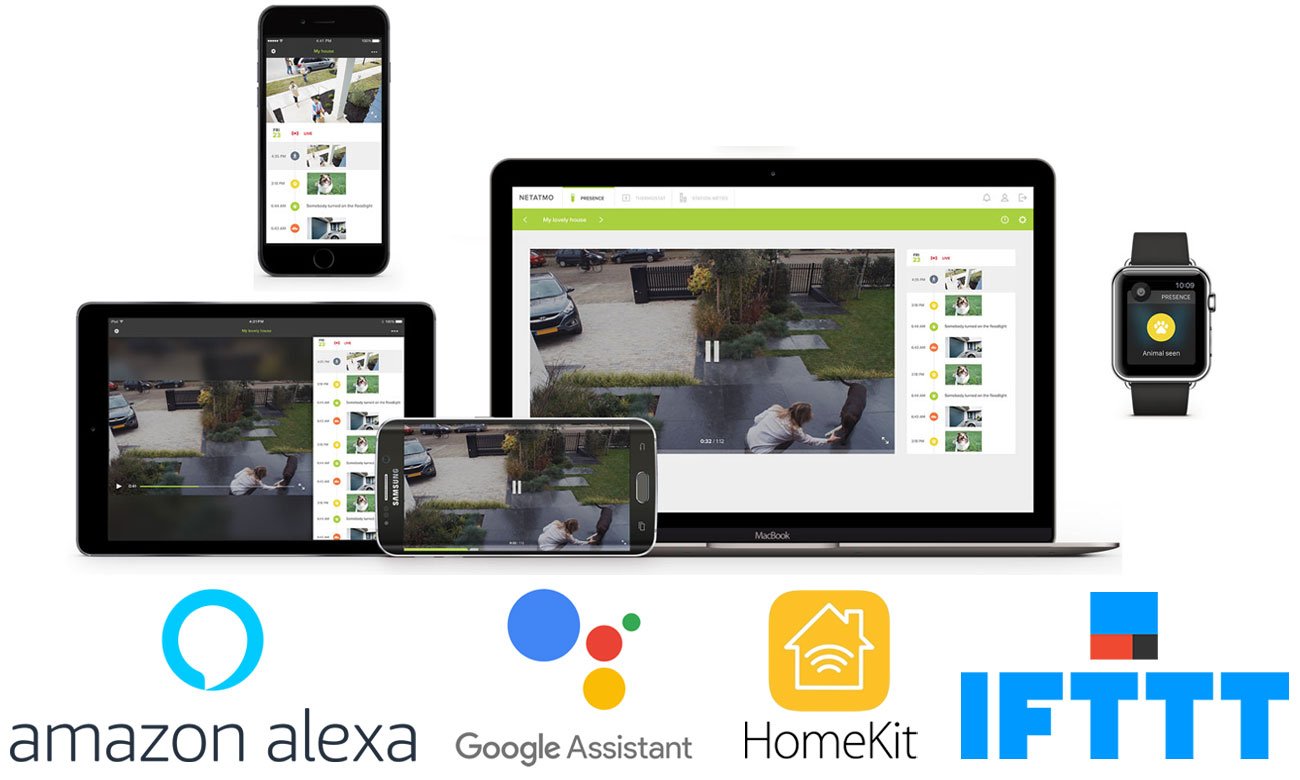 Aplikacja do kamery IP Netatmo PRESENCE