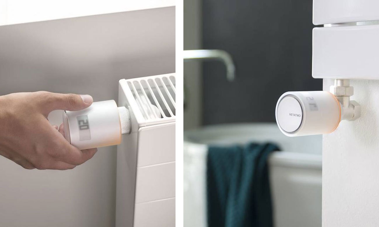 Thermostat am Heizkörper Netatmo SmartPack-NAV-EN