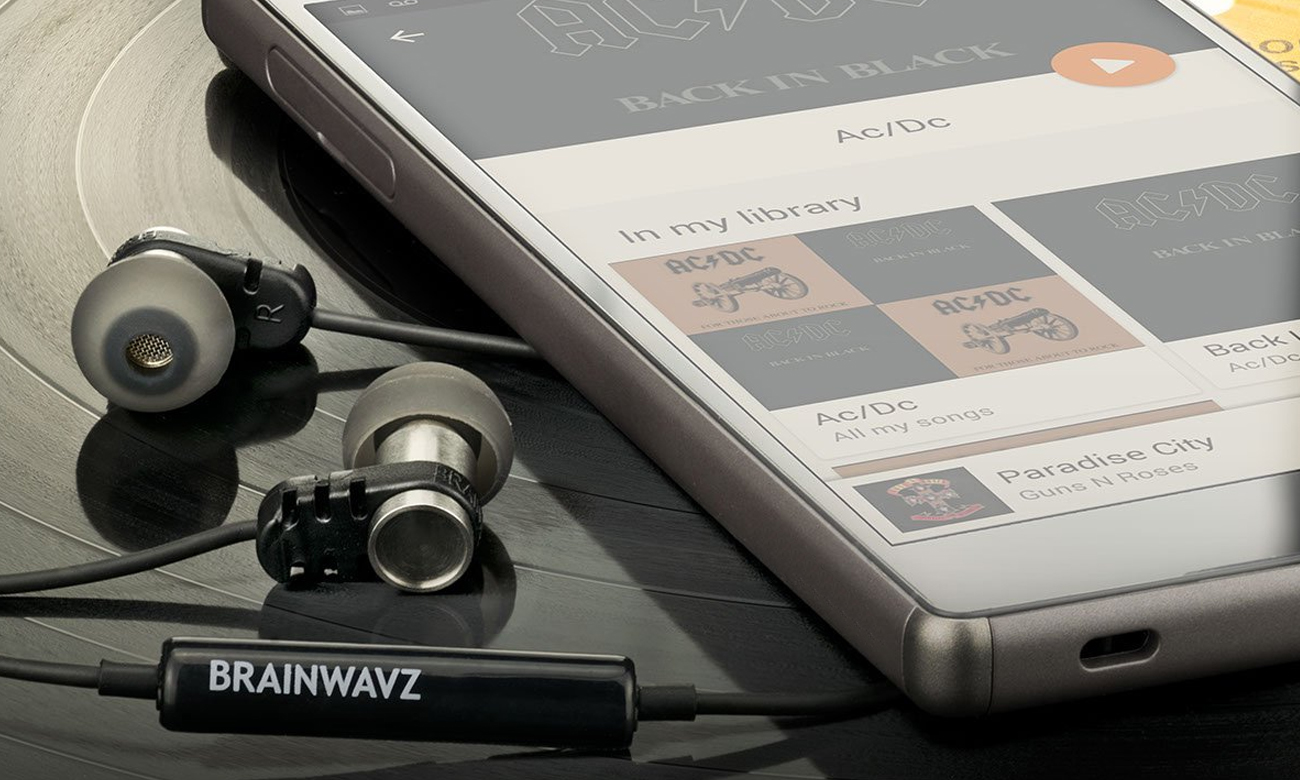 Słuchawki do kanałowe z mikrofonem Brainwavz Omega