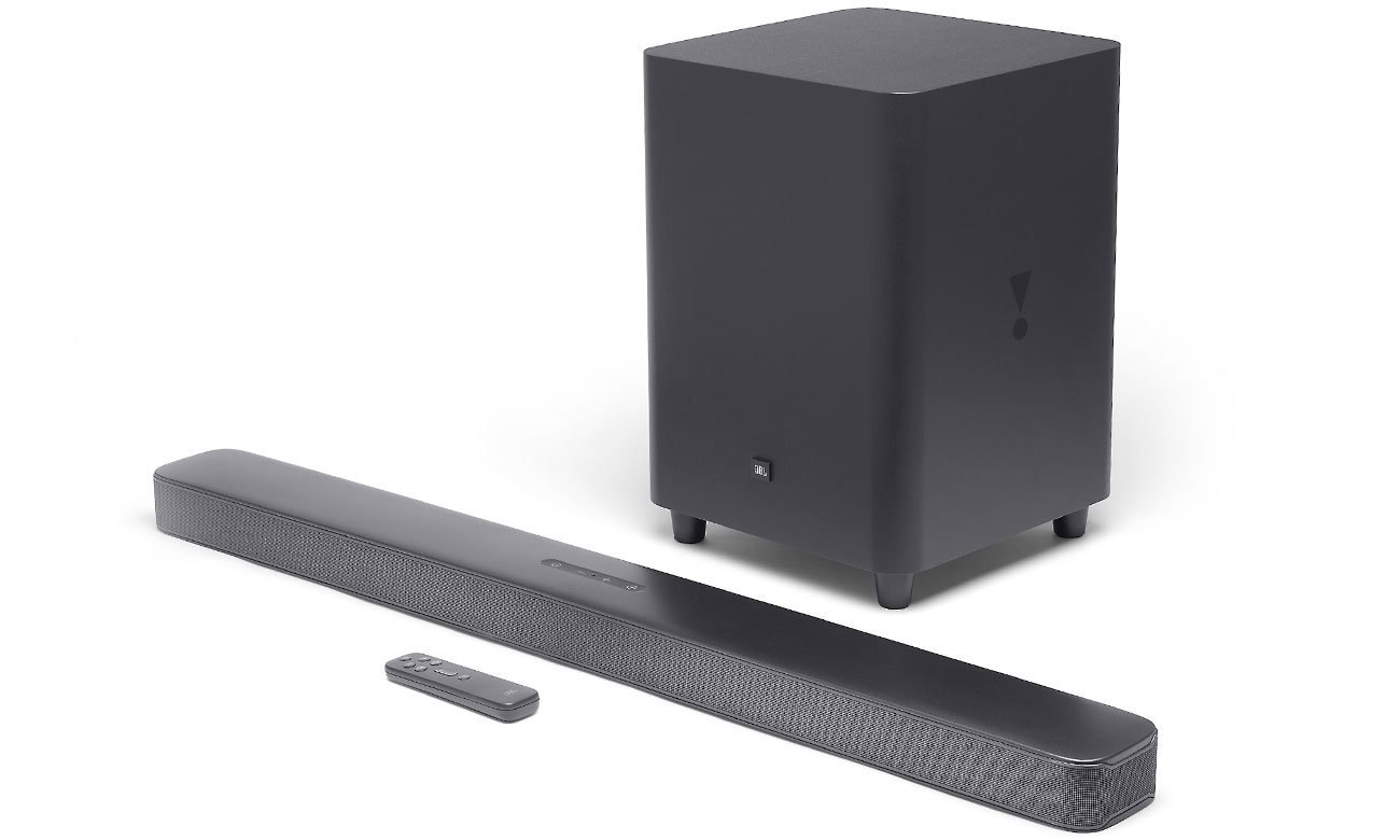 Czarna soundbar do telewizora JBL BAR 5.1 Surround