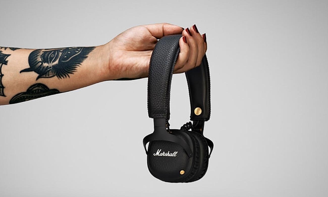 wygoda użytkowania, miękkie poduszki Marshall Mid Bluetooth