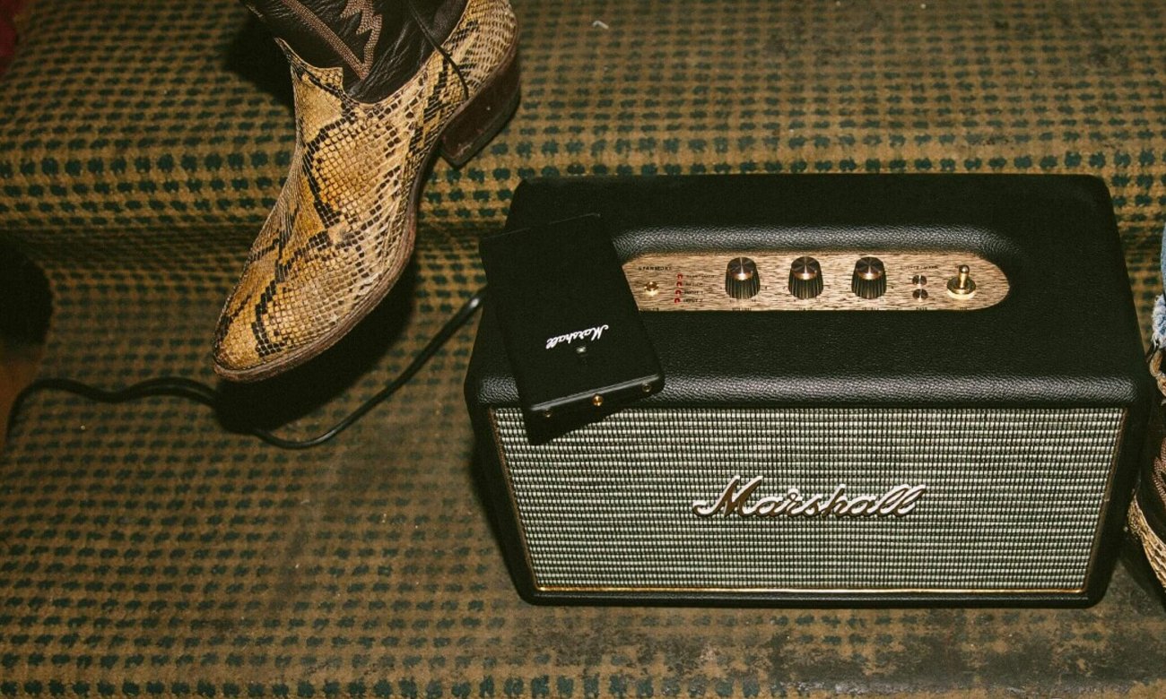 Złącza w głośniku Bluetooth Marshall Stanmore