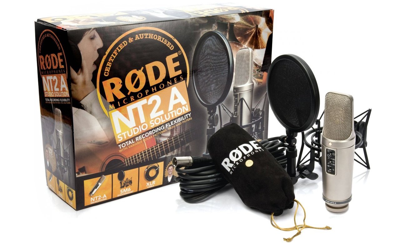 Solidne wykonanie mikrofonu Rode NT2-A