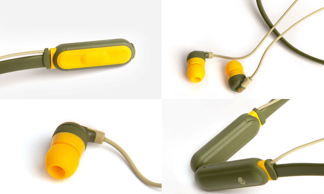 Dokanałowe słuchawki dla biegaczy Skullcandy Ink'd+ Wireless