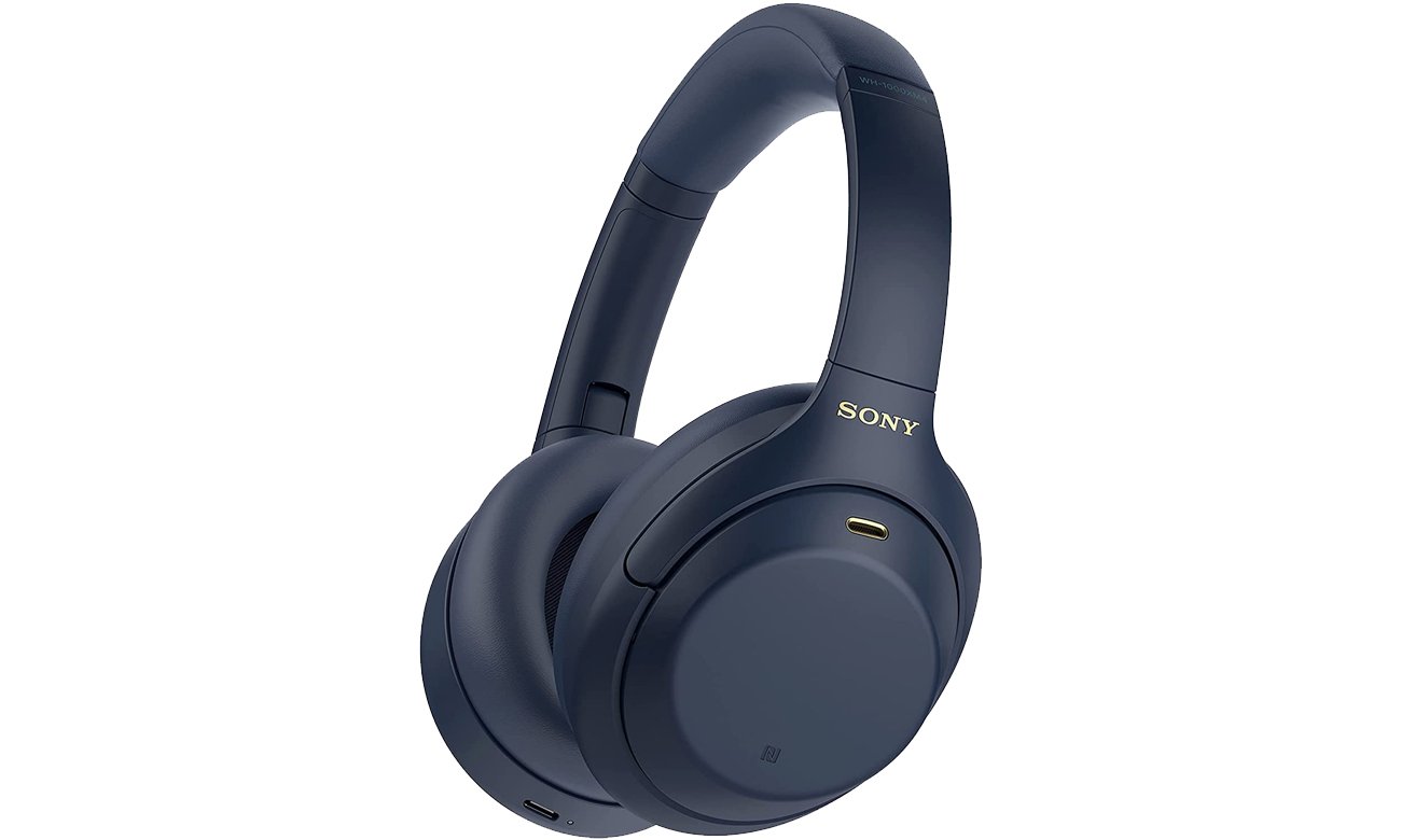 Бездротові навушники Sony WH-1000XM4 сині
