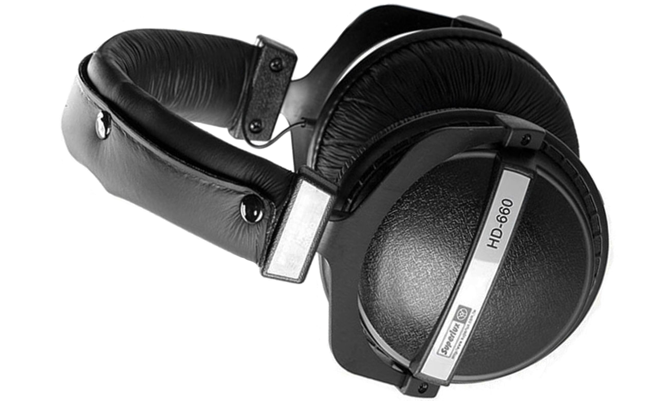 Wygodne słuchawki nauszne Superlux HD660