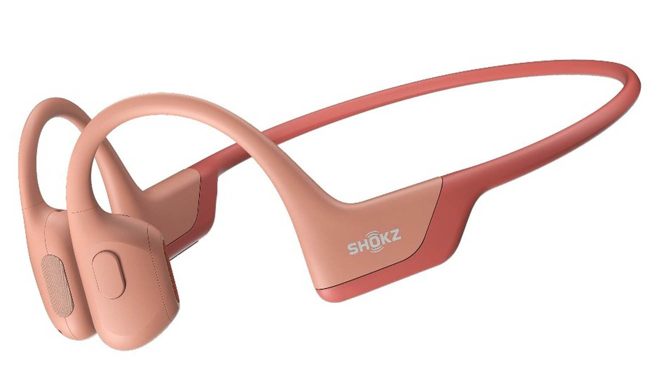 Słuchawki z przewodnictwem kostnym Shokz OpenRun Pro Różowe