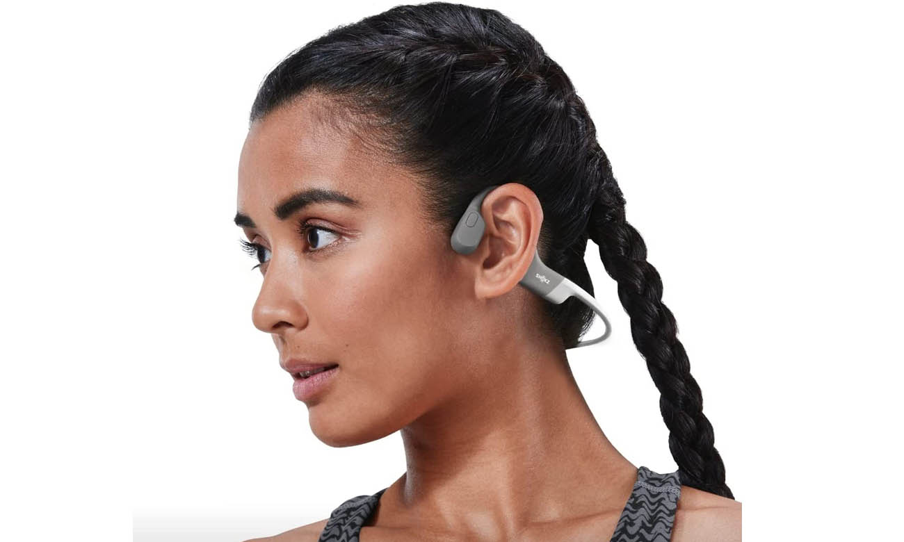 Dynamiczny dźwięk z głębokim basem Shokz OpenRun