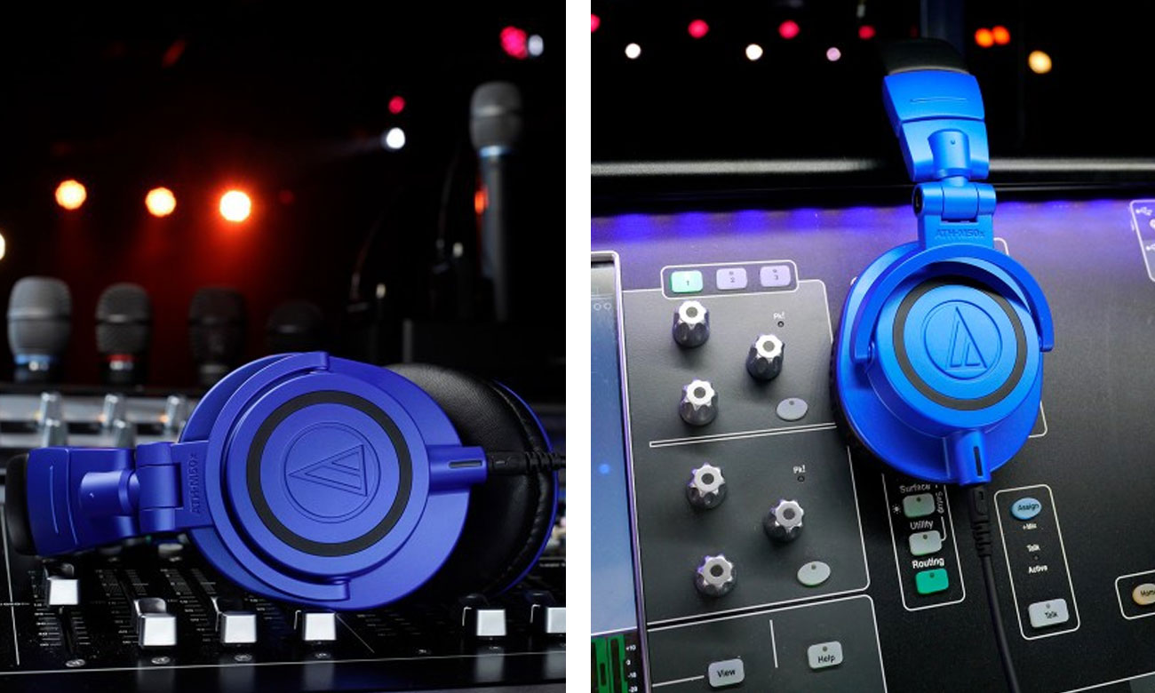 Studyjne słuchawki Audio-Technica ATH-M50XRD dla DJ