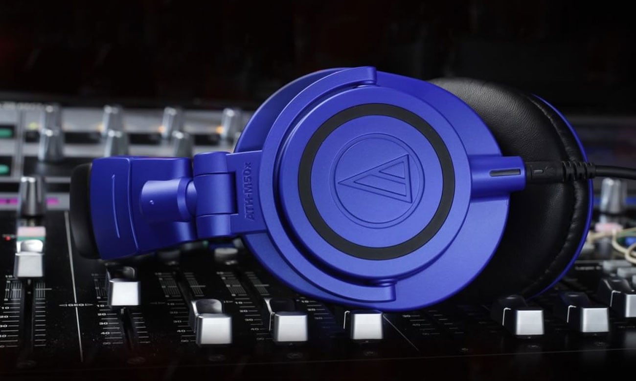 Audio-Technica ATH-M50X Limited Edition Blue - Słuchawki