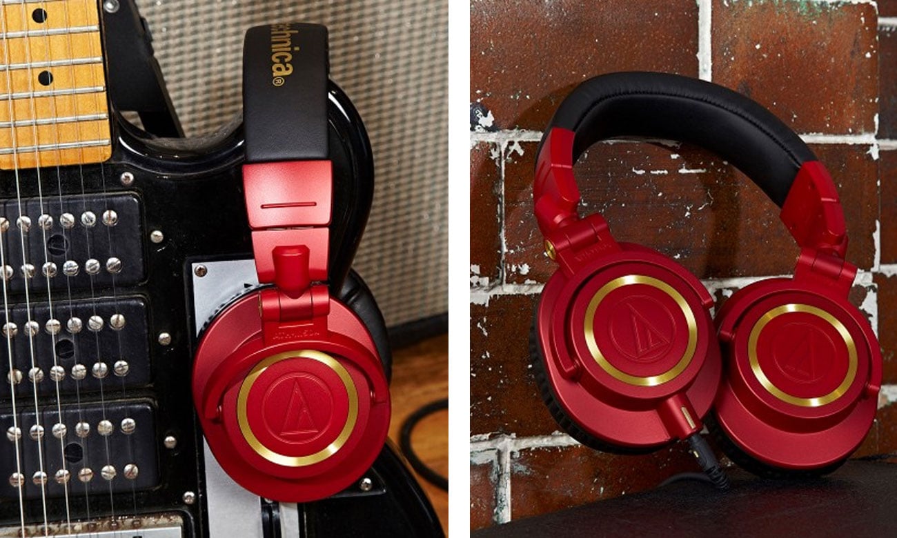 Studyjne słuchawki Audio-Technica ATH-M50XRD dla DJ