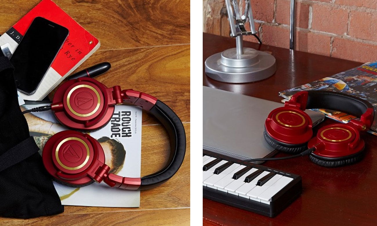 Wydajna przetworniki w słuchawkach Audio-Technica ATH-M50X