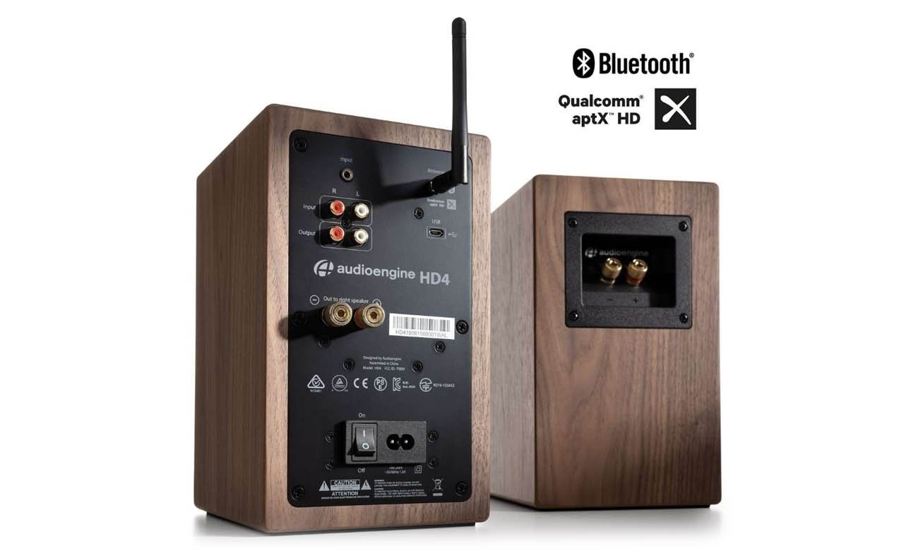 Bluetooth 5.0 w kolumnach Audioengine HD4 BT