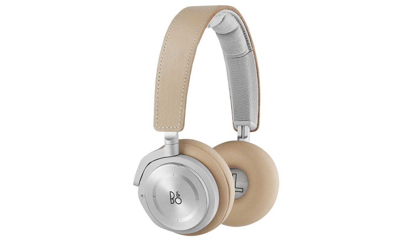 Beżowe Słuchawki bezprzewodowe Bang & Olufsen BEOPLAY H8 Light Natural