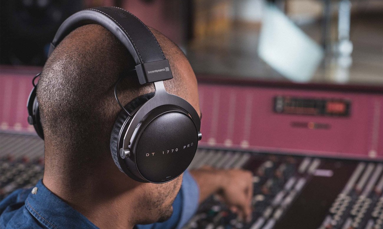 Wygodne słuchawki studyjne Beyerdynamic DT 1770 Pro